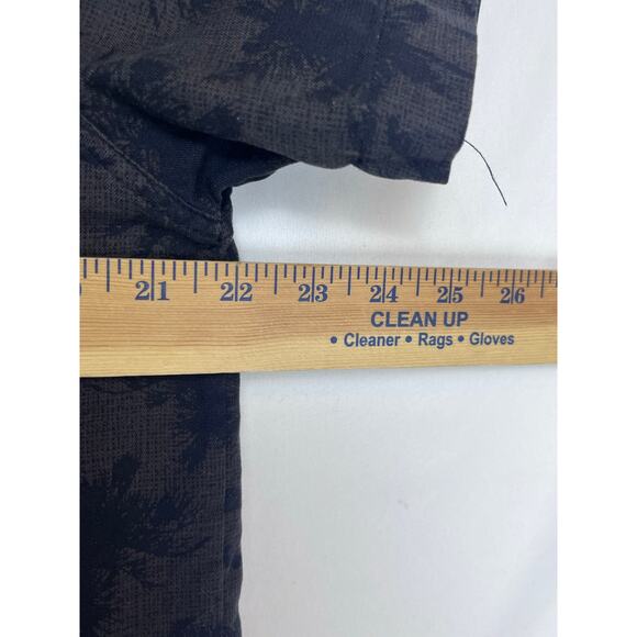 Nat Nast Mens Lg Black Silk Blend Button Up Short Sleeve Hawaiian Vacation Shirt - Picture 5 of 6